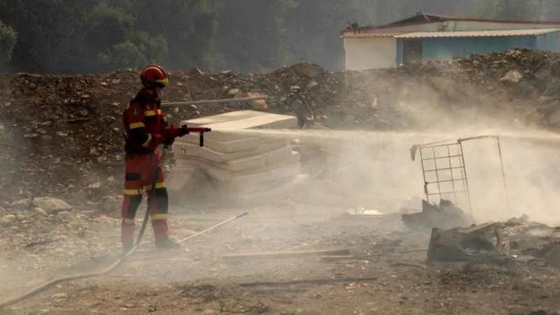 Yunanistan orman yangınlarıyla boğuşuyor