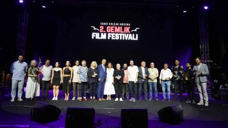 Gemlik Film Festivali'nde ödül töreni