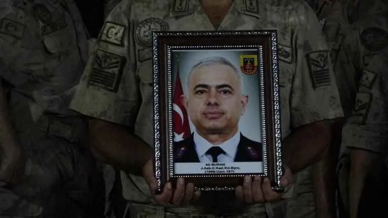 Kalp krizi geçiren kıdemli başçavuş Ali Buran şehit oldu