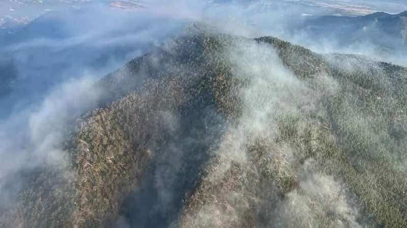 Bolu’daki orman yangınına müdahale devam ediyor