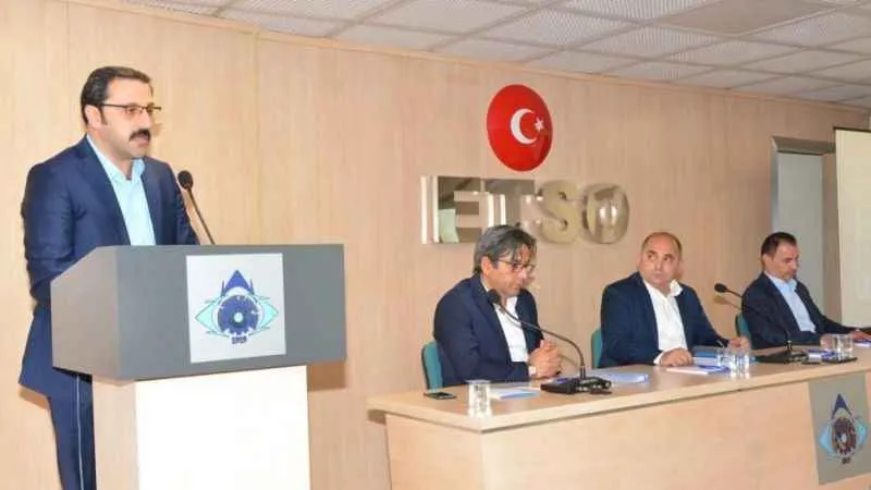 ETSO’nun Temmuz ayı meclis toplantısı yapıldı