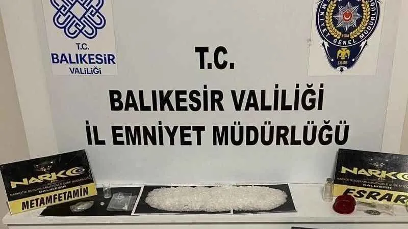 Balıkesir'de uyuşturucu operasyonu: 87 gözaltı