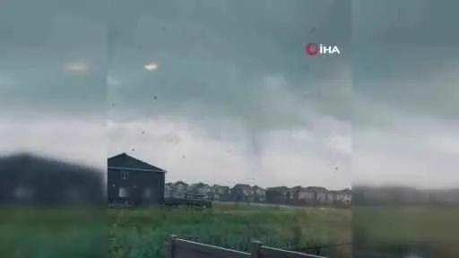 Kanada’da hortum: 125 ev hasar gördü