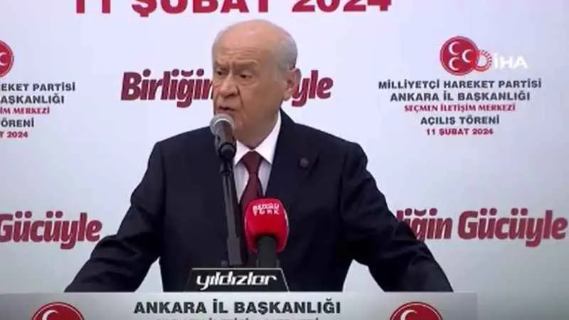 MHP Lideri Bahçeli: "Bugünkü CHP yönetimi PKK’nın eline geçmiştir"