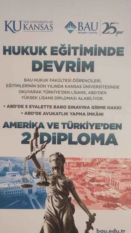 Türkiye’de hukuk okudular, Amerika’da avukatlık yapabilecekler