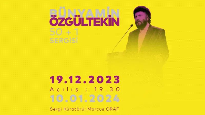 Bünyamin Özgültekin’in 50+1 Sergisi Beşiktaş'ta