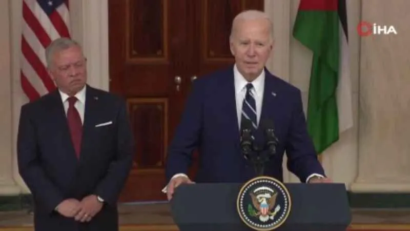 ABD Başkanı Joe Biden, Ürdün Kralı 2. Abdullah ile görüştü