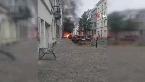 Fransa'daki isyan Belçika'ya sıçradı