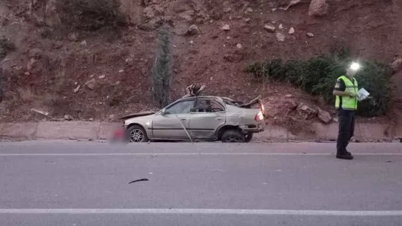Burdur'daki kazada iki kişi hayatını kaybetti