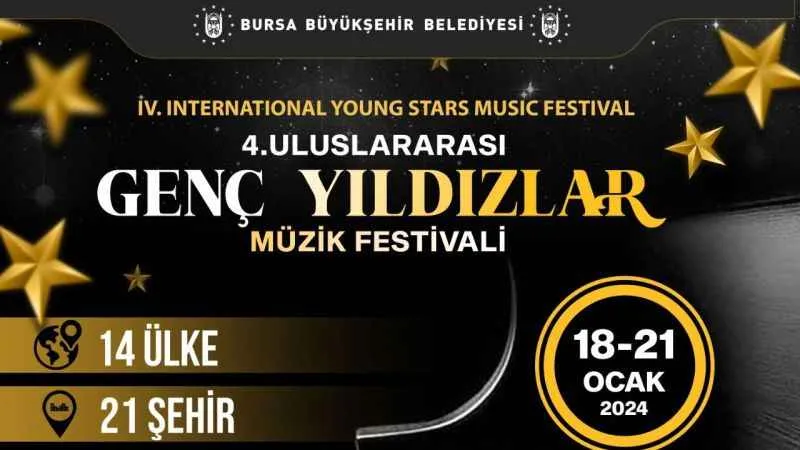 Dünyanın Genç Müzik Yıldızları Bursa'da buluşuyor!