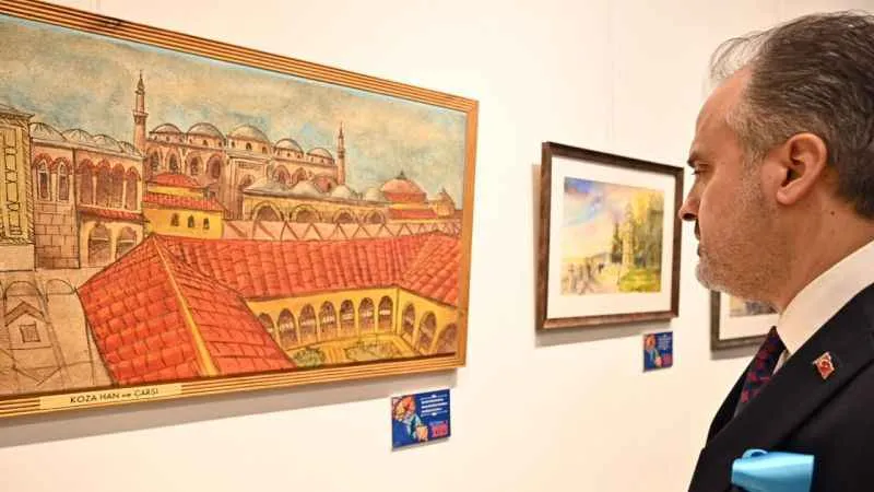 Bursa'da "İkinci Zaman" Sergisi açıldı