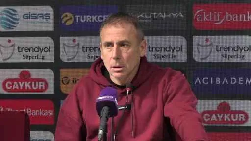 Abdullah Avcı: İki haftadır kaybediyoruz