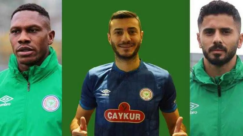  Çaykur Rizespor Alberk Koç, John Mary ve Sinan Osmanoğlu ile yollarını ayırdı