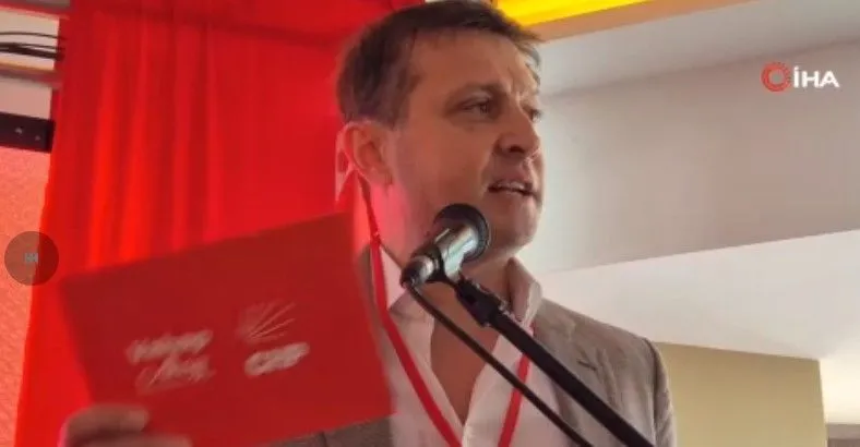 CHP Tekirdağ İl Kongresinde kriz: 'Beni bu partiden kovun' dedi salonu terk etti