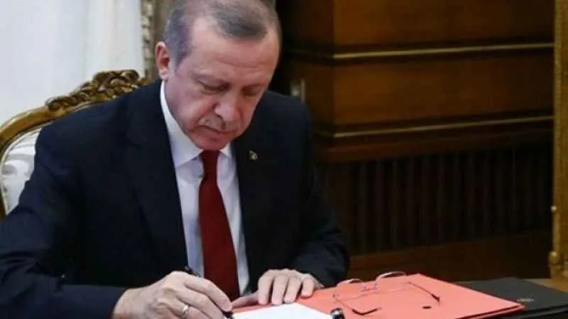 Cumhurbaşkanı Erdoğan, görevden alma ve atama kararlarını imzaladı
