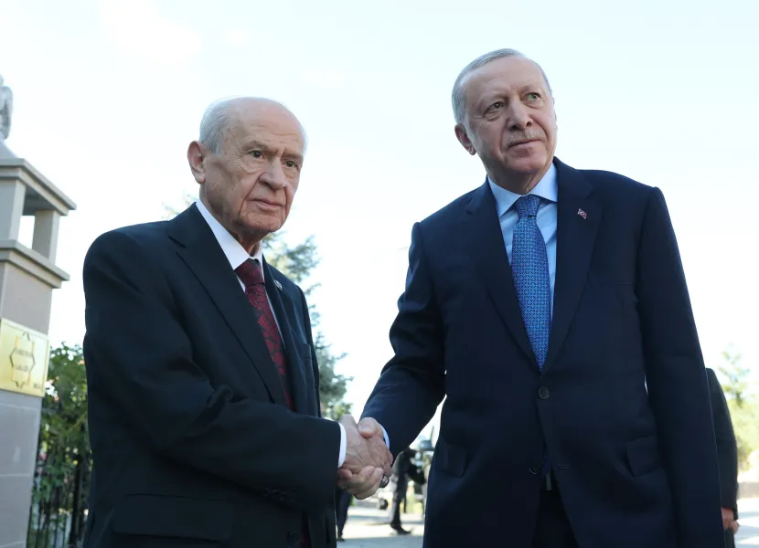 Cumhurbaşkanı Erdoğan'dan Devlet Bahçeli'ye Ziyaret