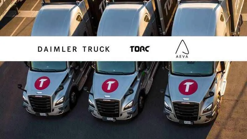 Daimler Truck, Torc Robotics ve Aeva’dan teknoloji iş birliği 