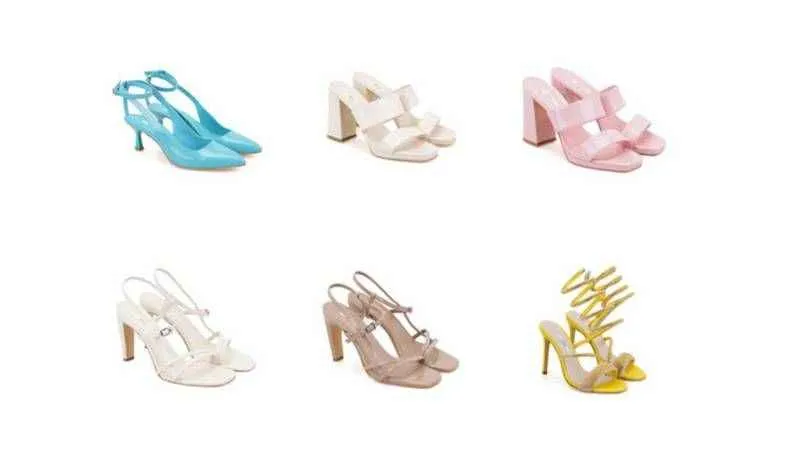 DESA, rengarenk ve ışıltılı topuklu ayakkabılarla yaza damgasını vuruyor