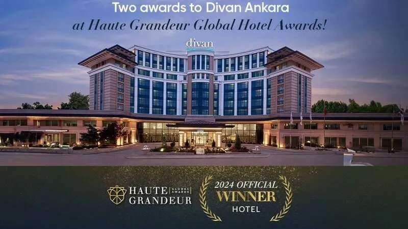 Divan Ankara Otel’e Haute Grandeur’den iki ödül birden  