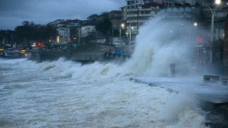 Doğu Karadeniz’de beklenen fırtınaya ilişkin uyarı
