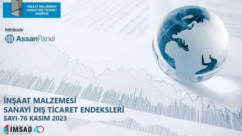 Yıllık bazda inşaat malzemesi ihracatı 29,38 milyar dolar oldu