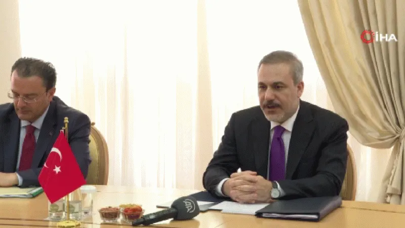 Dışişleri Bakanı Fidan: "Türkiye-Türkmenistan bir millet, iki devlet ruhuyla hareket eden iki devlet"