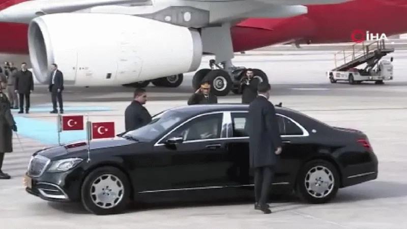 Cumhurbaşkanı Erdoğan, Almanya’ya gitti