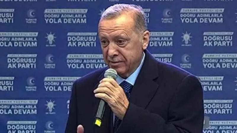Erdoğan: Utan utan!