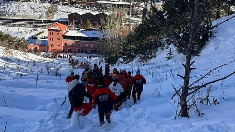 Erzurum’da çığ! Sporcu grubundan 1 kişi öldü