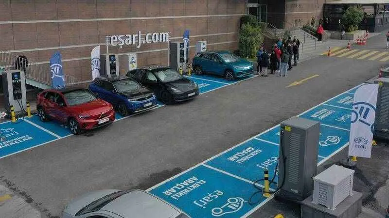 Eşarj, aynı anda 20 araca hizmet veren şarj istasyonunu Ankara’da açtı