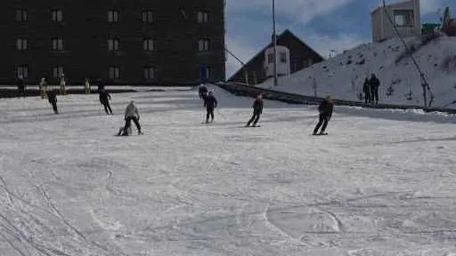 Kartalkaya’da kayak sezonu açıldı