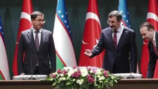 Özbekistan ile Türkiye arasında 7 anlaşmaya imza atıldı