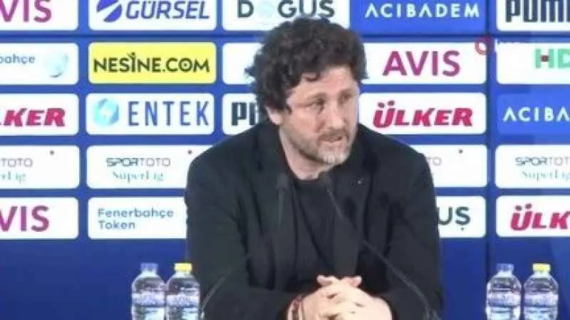 Fatih Tekke: 3 puan beklentimiz vardı