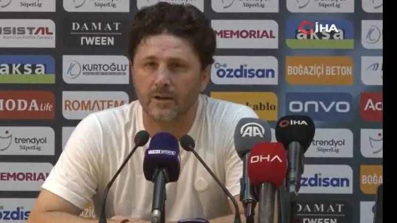 Fatih Tekke: İkinci yarı oynamak istediğimiz oyuna çok yakındık