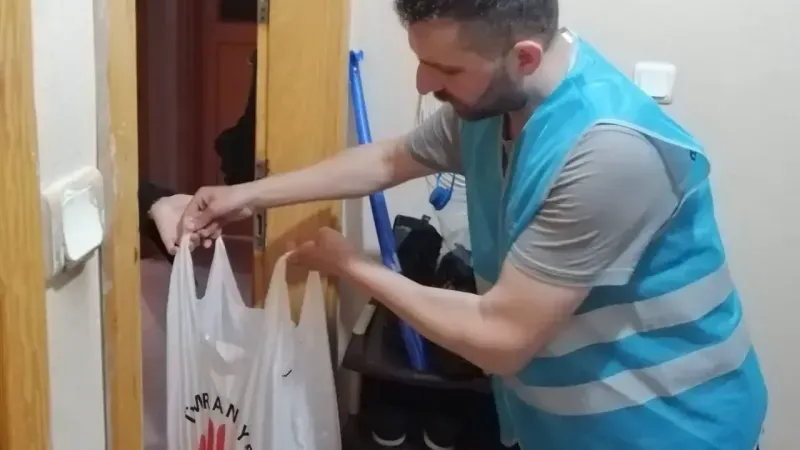 Ümraniye'de ihtiyaç sahibi ailelere 15 ton et dağıtıldı