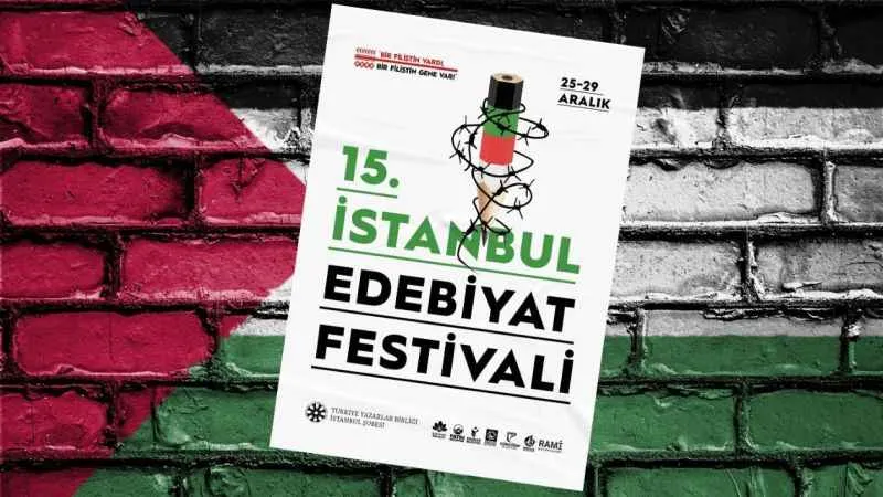Filistin temalı İstanbul Edebiyat Festivali başlıyor