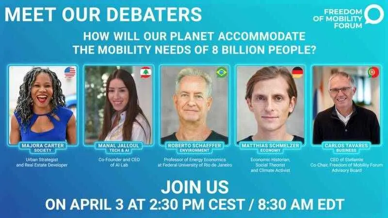 Sektör uzmanları Freedom of Mobility Forum’da ulaşımın geleceğini tartışacak