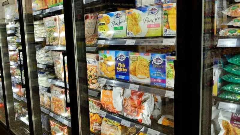 Markette dondurulmuş gıdayı en son alın