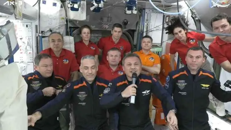 İlk Türk astronot Uzay İstasyonuna çıktı