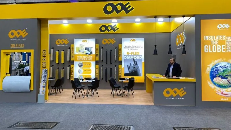 ODE Yalıtım, teknik yalıtımdaki gücüyle ISH’de ilgi odağı oldu