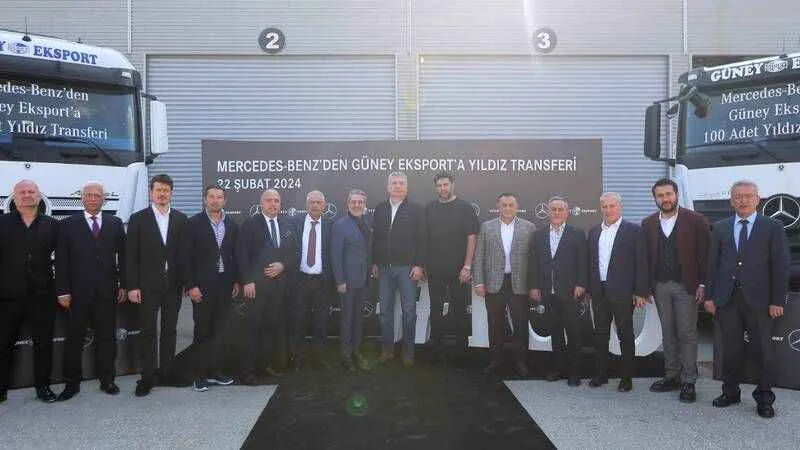 Güney Eksport, filosunu Mercedes-Benz Actros ailesi ile güçlendiriyor