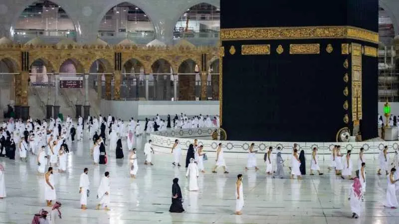 Yılın ilk hacı kafilesi Suudi Arabistan’da