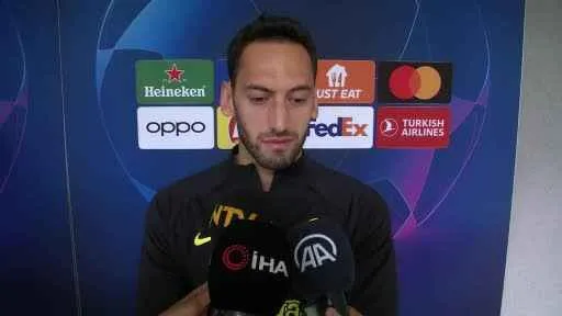 Hakan Çalhanoğlu: Milli takım oyuncusu olarak kupayı kaldırmak istiyorum