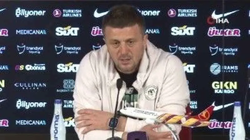 Hakan Keleş: Galatasaray'a karşı kötü oynadık