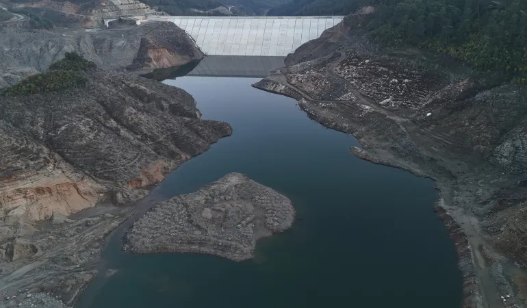 HATAY ALARM VERİYOR! Barajda Korkutan Manzara