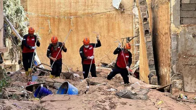 İHH ekipleri selin yaşandığı Libya’da 