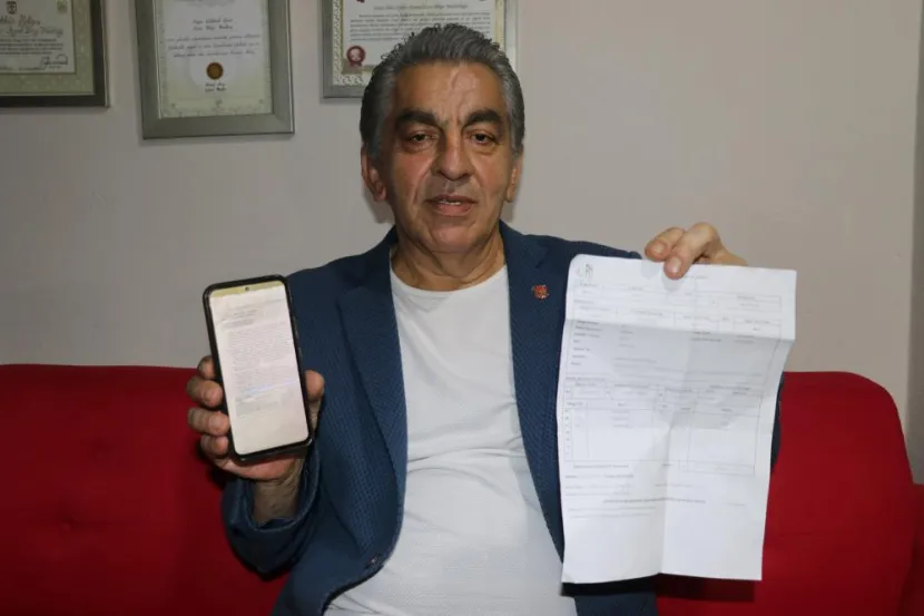 Hiç gitmediği turistik bölgelerde trafik cezası yedi