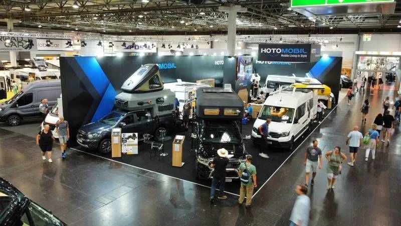Hotomobil, Avrupa’nın en önemli karavan fuarında yer aldı