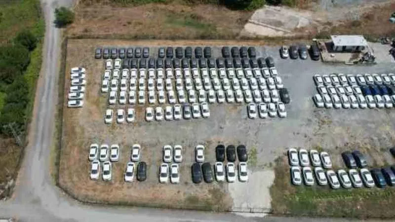 Stok araçlar böyle görüntülendi