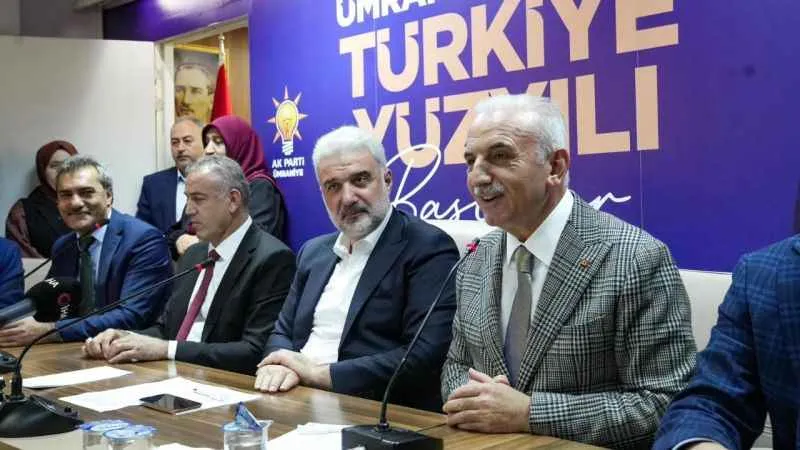 Ümraniye’de İyi Parti’den istifa eden meclis üyesi ile birlikte 260 kişi AK Parti’ye katıldı